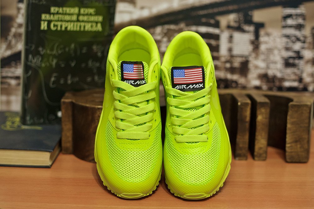pandilla chocar fibra รองเท้าผ้าใบ Nike Air Max 90 Hyperfuse สีเขียว Demisezon  หญิง|รองเท้ายางวัลคาไนซ์สำหรับสตรี| - AliExpress