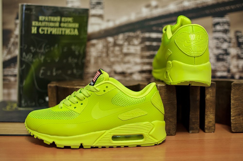 Nike Zapatillas deportivas Max 90 para mujer, color verde, Hyperfuse, demisezon|Zapatos de - AliExpress