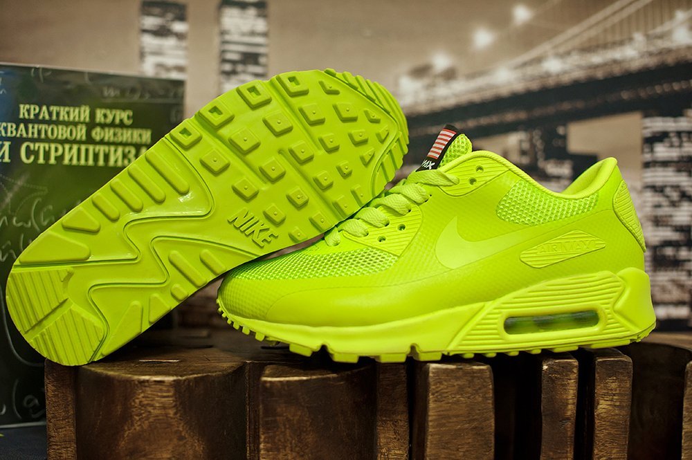 Nike Zapatillas deportivas Max 90 para mujer, color verde, Hyperfuse, demisezon|Zapatos de - AliExpress