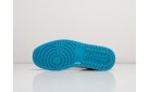Кроссовки Nike Air Jordan 1 Mid x Off-White цвет: Голубой