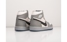 Кроссовки Dior x Nike Air Jordan 1 Mid цвет: Серый