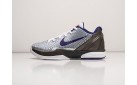 Кроссовки Nike Kobe 6 цвет: Серебристый