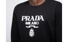 Свитшот Prada цвет: Черный