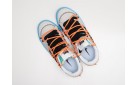 Кроссовки OFF White x Nike Blazer Low 77 Jumbo цвет: Разноцветный