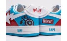 Кроссовки Marvel x BAPE Sta Force 1 low цвет: Разноцветный
