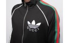 Спортивный костюм Gucci x Adidas цвет: Черный