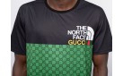 Футболка The North Face x Gucci цвет: Зеленый