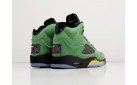 Кроссовки Nike Air Jordan 5 цвет: Зеленый