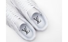 Кроссовки Louis Vuitton x Nike Air Force 1 Low цвет: Белый