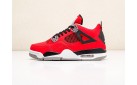Кроссовки Nike Air Jordan 4 Retro цвет: Красный