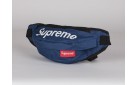Поясная сумка Supreme цвет: Синий