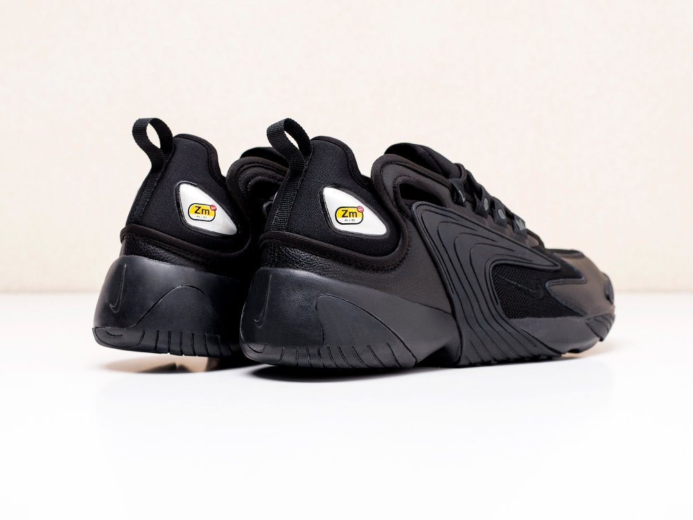 nike zoom 2k trainers in triple black