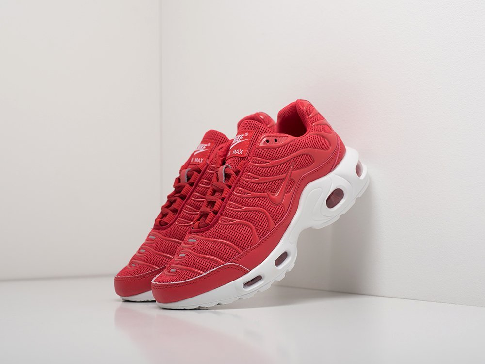 Nike zapatillas de deporte Air Plus para mujer, color rojo, Verano|Zapatos vulcanizados de - AliExpress